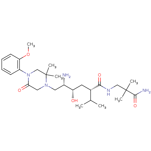Chemical structure of BindingDB Monomer ID 50387281
