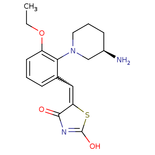 Chemical structure of BindingDB Monomer ID 50387294