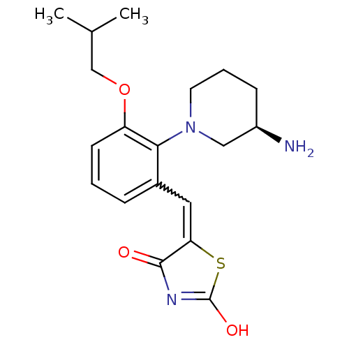 Chemical structure of BindingDB Monomer ID 50387296