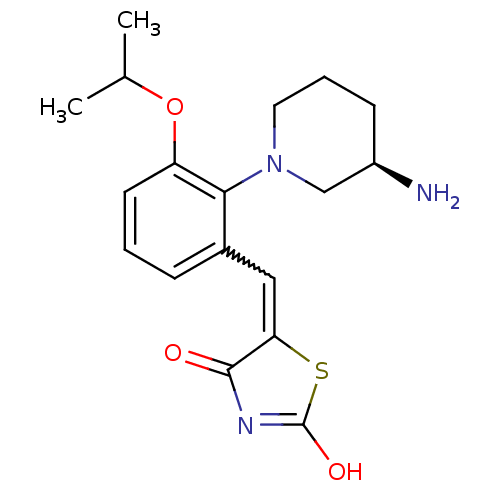 Chemical structure of BindingDB Monomer ID 50387297