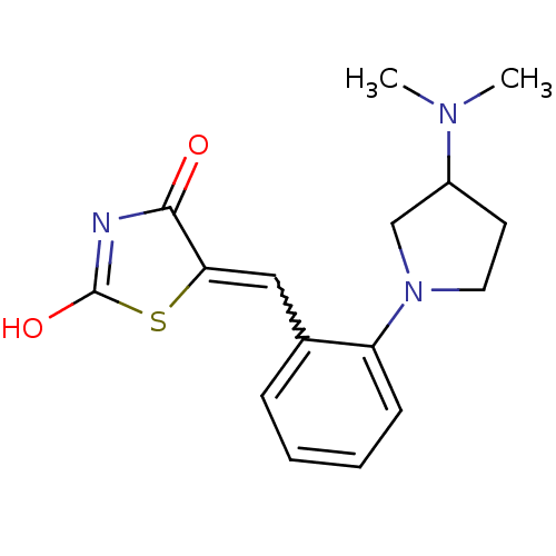 Chemical structure of BindingDB Monomer ID 50387301