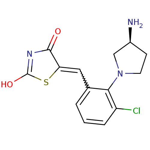Chemical structure of BindingDB Monomer ID 50387307