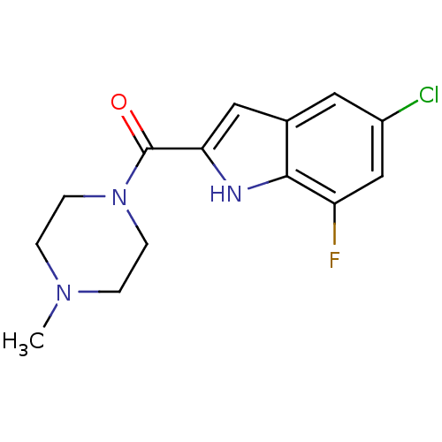 Chemical structure of BindingDB Monomer ID 50387435
