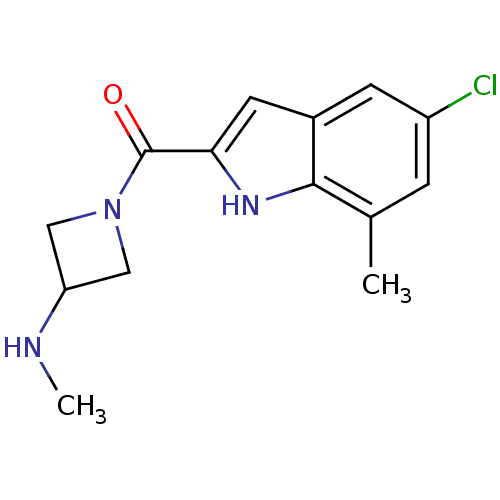 Chemical structure of BindingDB Monomer ID 50387439