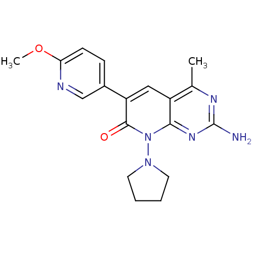 Chemical structure of BindingDB Monomer ID 50387591