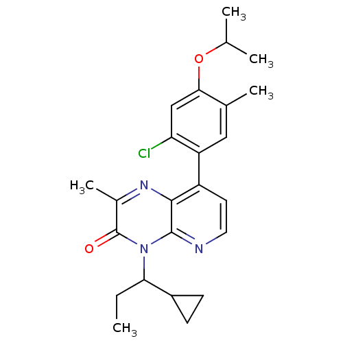 Chemical structure of BindingDB Monomer ID 50387599