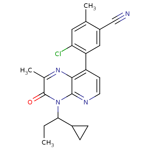Chemical structure of BindingDB Monomer ID 50387602