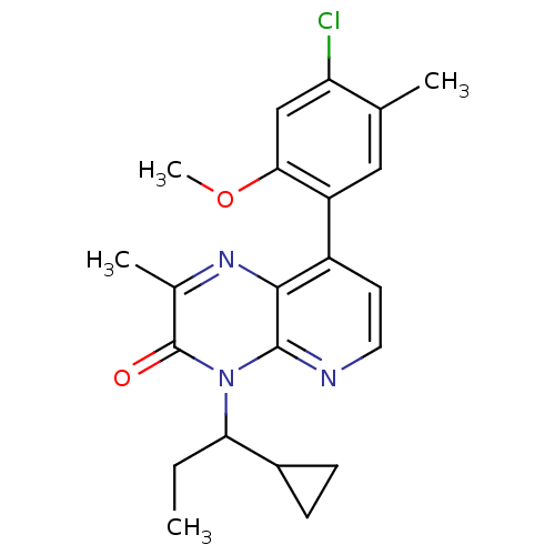 Chemical structure of BindingDB Monomer ID 50387603