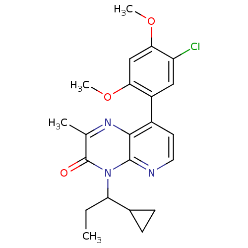 Chemical structure of BindingDB Monomer ID 50387604