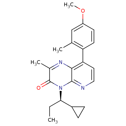 Chemical structure of BindingDB Monomer ID 50387605