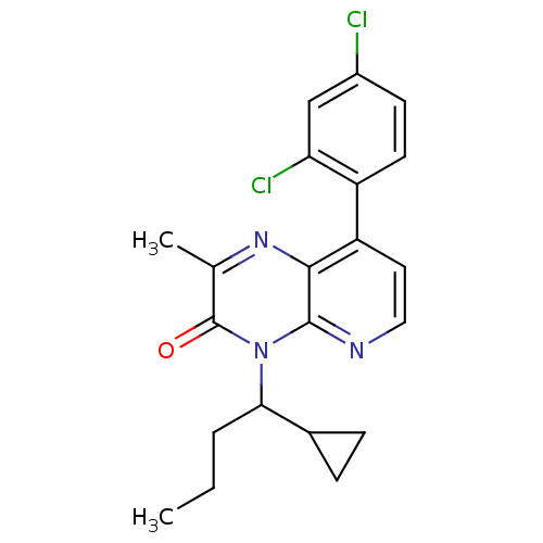 Chemical structure of BindingDB Monomer ID 50387624