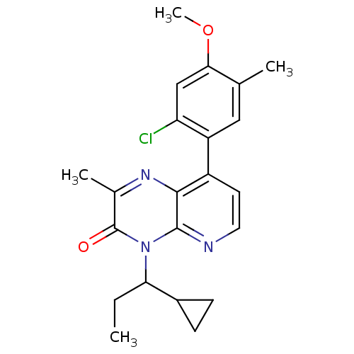 Chemical structure of BindingDB Monomer ID 50387635
