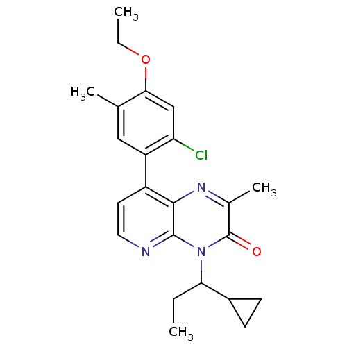 Chemical structure of BindingDB Monomer ID 50387636