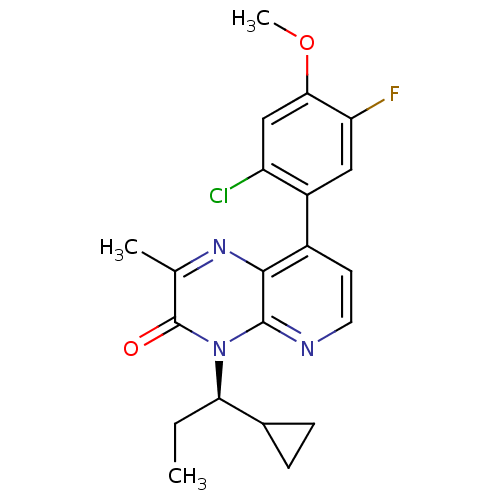 Chemical structure of BindingDB Monomer ID 50387639
