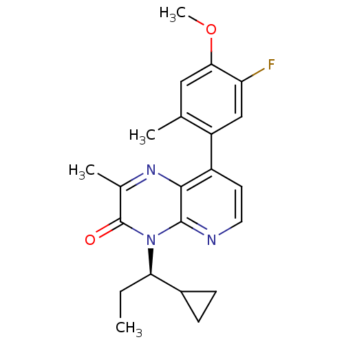 Chemical structure of BindingDB Monomer ID 50387640