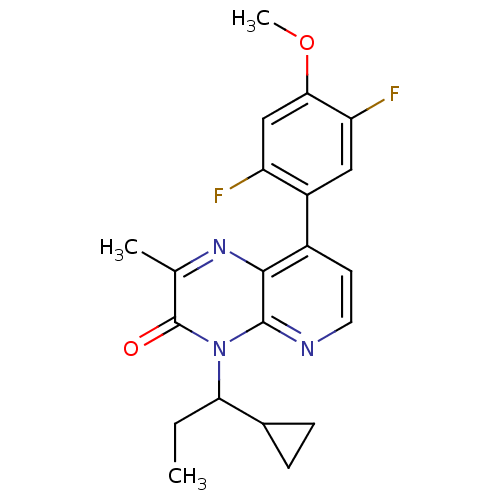 Chemical structure of BindingDB Monomer ID 50387641