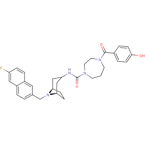 Chemical structure of BindingDB Monomer ID 50387656