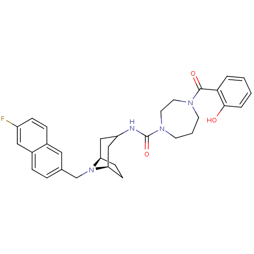 Chemical structure of BindingDB Monomer ID 50387657