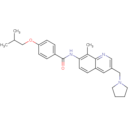 Chemical structure of BindingDB Monomer ID 50388445