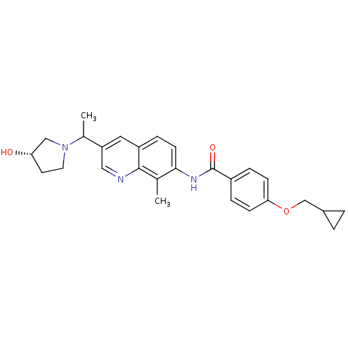 Chemical structure of BindingDB Monomer ID 50388456