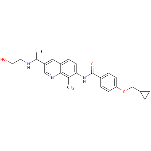 Chemical structure of BindingDB Monomer ID 50388461