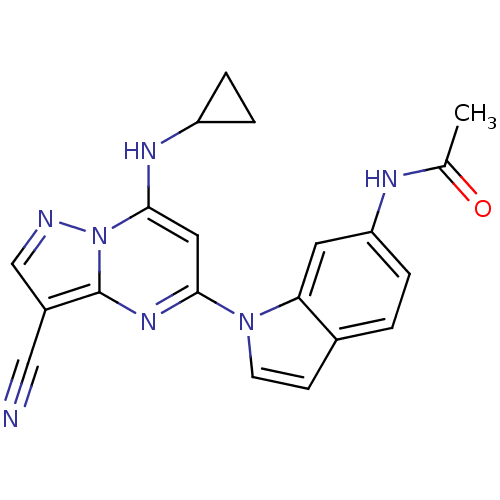Chemical structure of BindingDB Monomer ID 50388786