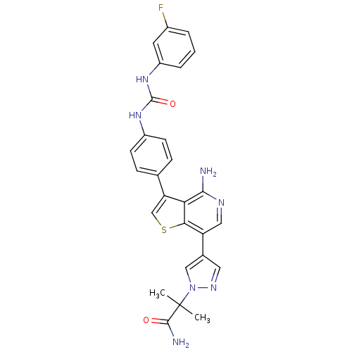 Chemical structure of BindingDB Monomer ID 50388874