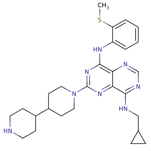 Chemical structure of BindingDB Monomer ID 50389307