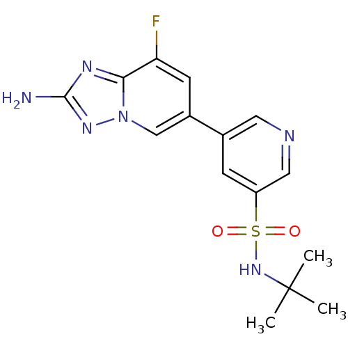 Chemical structure of BindingDB Monomer ID 50389420