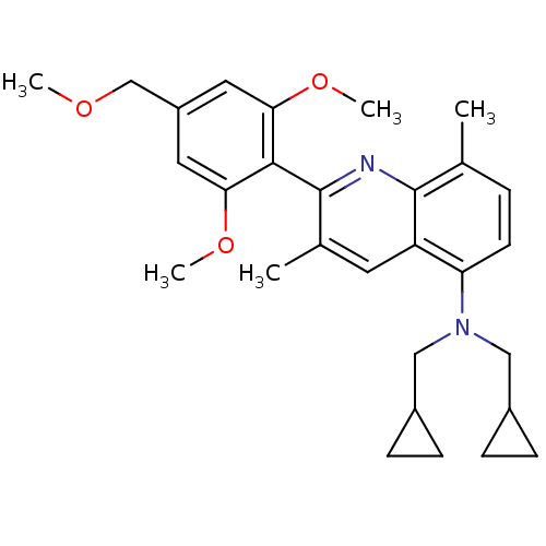 Chemical structure of BindingDB Monomer ID 50389540