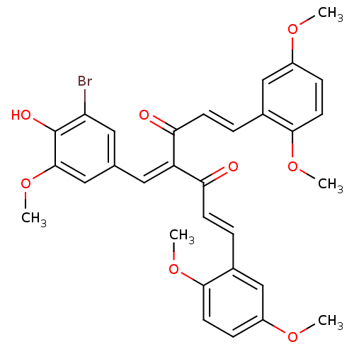 Chemical structure of BindingDB Monomer ID 50389549