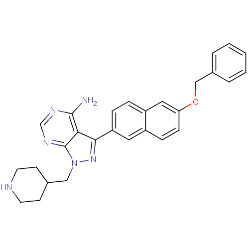 Chemical structure of BindingDB Monomer ID 50389696