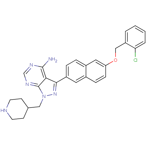 Chemical structure of BindingDB Monomer ID 50389698