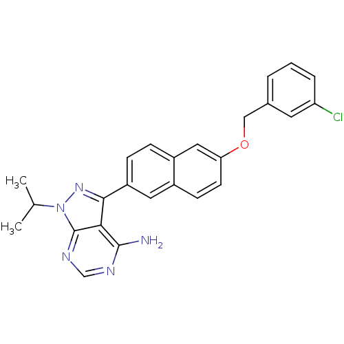Chemical structure of BindingDB Monomer ID 50389699