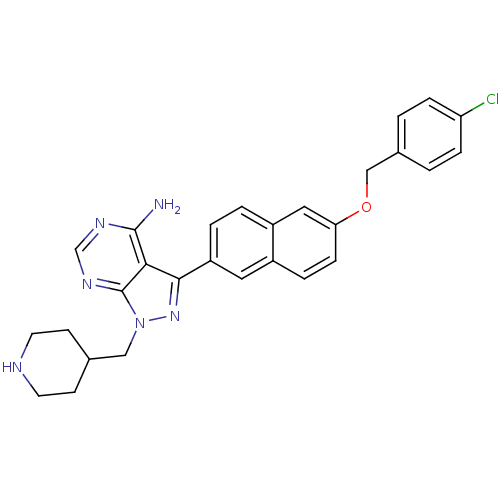 Chemical structure of BindingDB Monomer ID 50389702