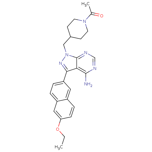 Chemical structure of BindingDB Monomer ID 50389715