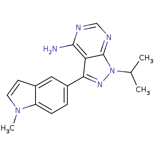 Chemical structure of BindingDB Monomer ID 50389734