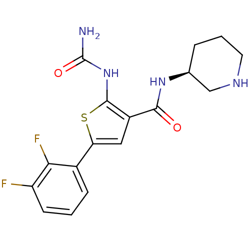 Chemical structure of BindingDB Monomer ID 50389823