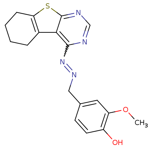 Chemical structure of BindingDB Monomer ID 50389833