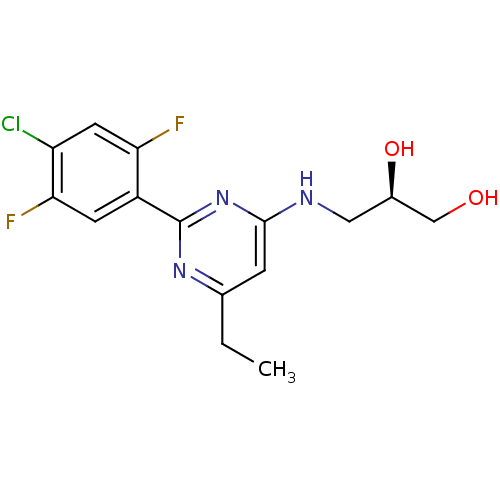Chemical structure of BindingDB Monomer ID 50390113