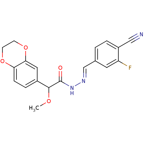 Chemical structure of BindingDB Monomer ID 50390115