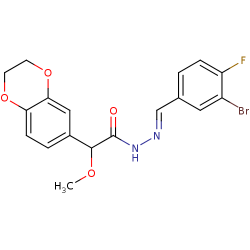 Chemical structure of BindingDB Monomer ID 50390116