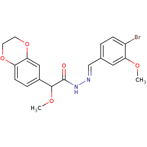 Chemical structure of BindingDB Monomer ID 50390117