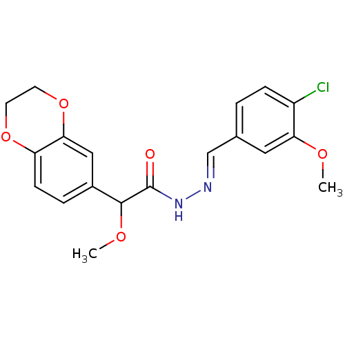 Chemical structure of BindingDB Monomer ID 50390118
