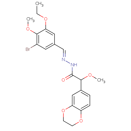Chemical structure of BindingDB Monomer ID 50390121
