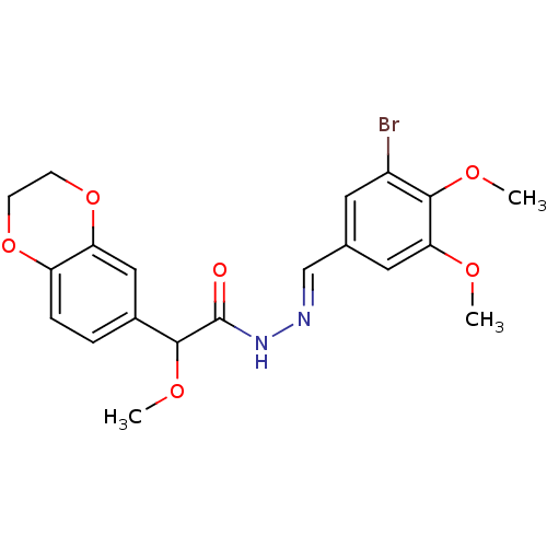 Chemical structure of BindingDB Monomer ID 50390123