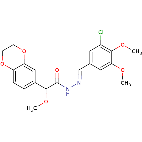 Chemical structure of BindingDB Monomer ID 50390124