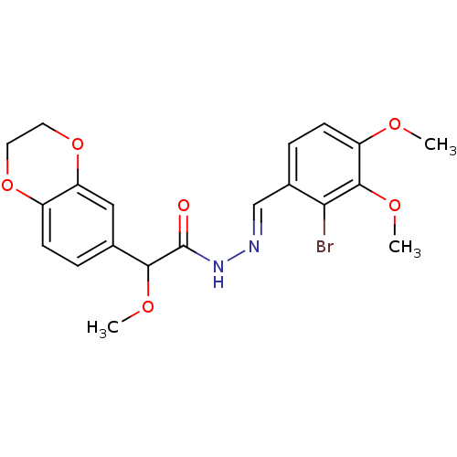 Chemical structure of BindingDB Monomer ID 50390126