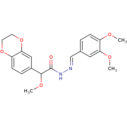 Chemical structure of BindingDB Monomer ID 50390134