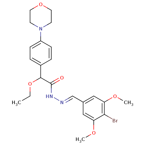 Chemical structure of BindingDB Monomer ID 50390136